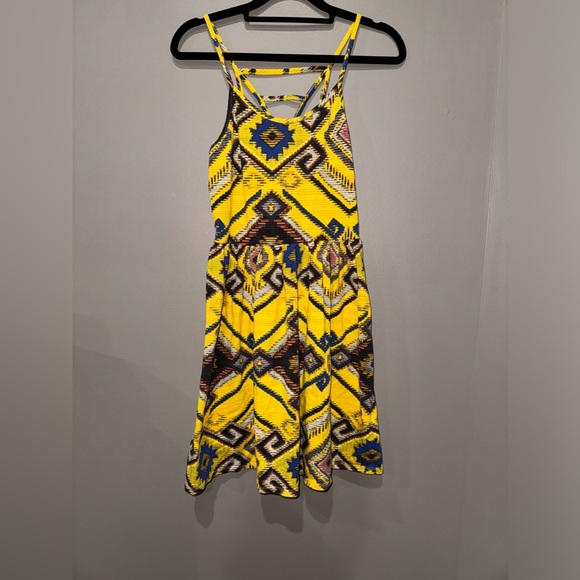 Small Xhilaration Women's Yellow Dress - Picture 6 of 6